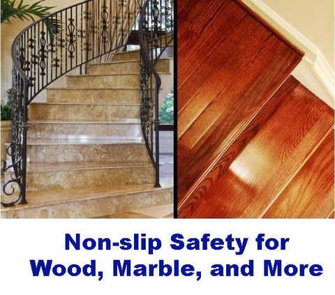No-slip Tapes: Wood, Laminate, Marble, etc. - No-slip Strip