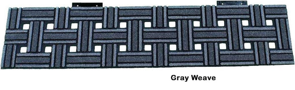No-slip Mats, Gray Weave, Outdoor Stairs Treads