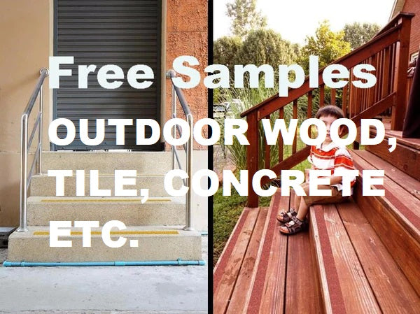 Free Samples: No-slip Tapes, Outdoor Stairs