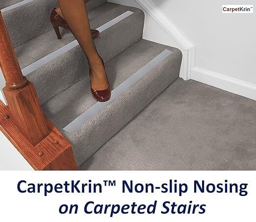No-slip Strips, Carpeted Stairs