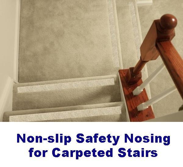 Free Samples: No-slip Strips, Carpeted Stairs