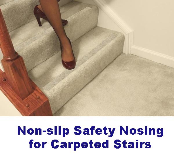 Non-slip Carpet Safety Strips for Carpeted Stairs – No-slip Strip